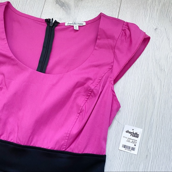 NWT Cap Sleeve Fitted Dress - Picture 4 of 6